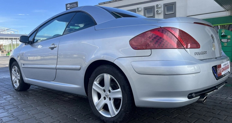 Peugeot 307 CC cena 9800 przebieg: 170000, rok produkcji 2004 z Mikołajki małe 742